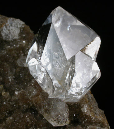 Quartz var. Herkimer Diamond from Crystal Grove, Lassellsville, Montgomery County, New York