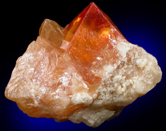 Scheelite from Berezovskii, Yekaterinburg Oblast' (Sverdlovsk), Middle Ural Mountains, Russia