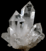 Quartz (Dauphin-law Twin) from Ouachita Mountains, Hot Spring County, Arkansas