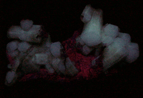 Aragonite var. Tarnowitzite from Tsumeb Mine, Otavi-Bergland District, Oshikoto, Namibia