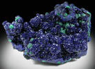 Azurite with Malachite from Copper Queen Mine, Bisbee, Warren District, Cochise County, Arizona