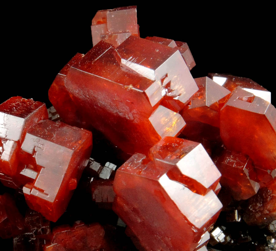 Vanadinite from Mibladen, Haute Moulouya Basin, Zeida-Aouli-Mibladen belt, Midelt Province, Morocco