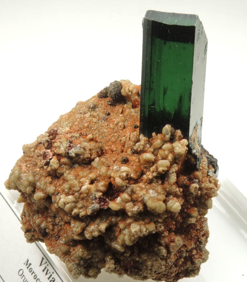 Vivianite from Morococala Mine, Oruro Department, Bolivia