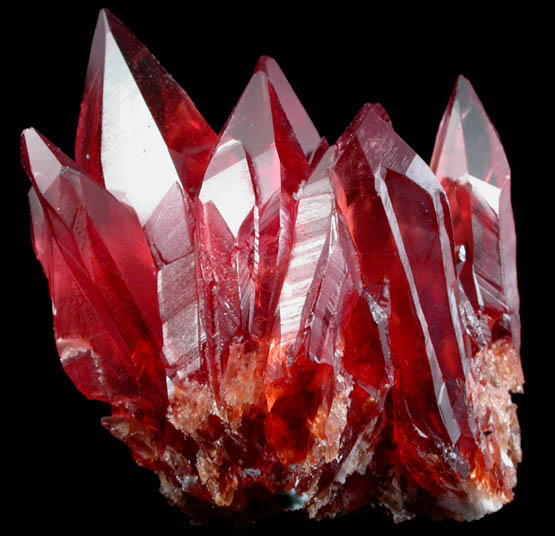 Rhodochrosite from N'Chwaning Mine, Kalahari Manganese Field, Northern Cape Province, South Africa