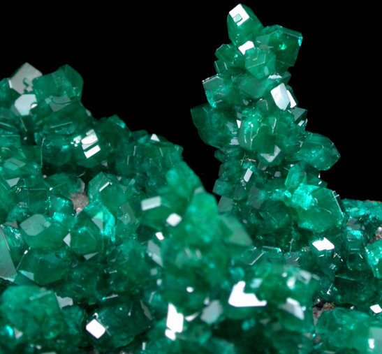 Dioptase from Tsumeb Mine, Otavi-Bergland District, Oshikoto, Namibia