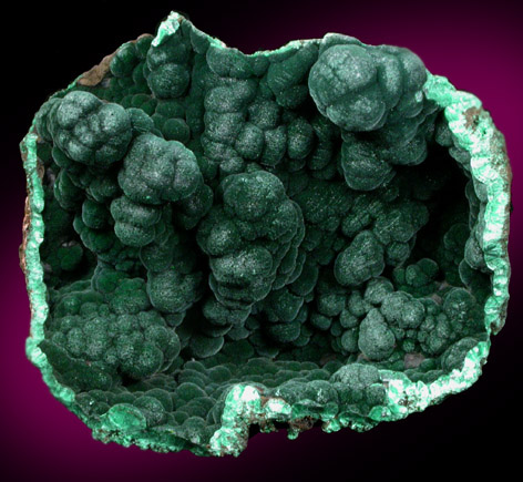 Malachite from Copper Queen Mine, Bisbee, Warren District, Cochise County, Arizona