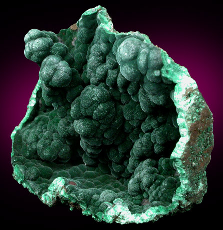 Malachite from Copper Queen Mine, Bisbee, Warren District, Cochise County, Arizona