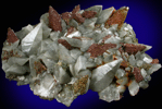 Calcite with Pyrite-Marcasite from Brushy Creek Mine, 1100' Level, Drift 106, Viburnum Trend, Reynolds County, Missouri