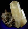 Calcite with Chalcopyrite from Sweetwater Mine, Viburnum Trend, Reynolds County, Missouri