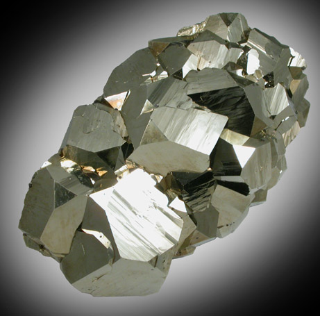 Pyrite from Morococha District, Yauli Province, Junin Department, Peru