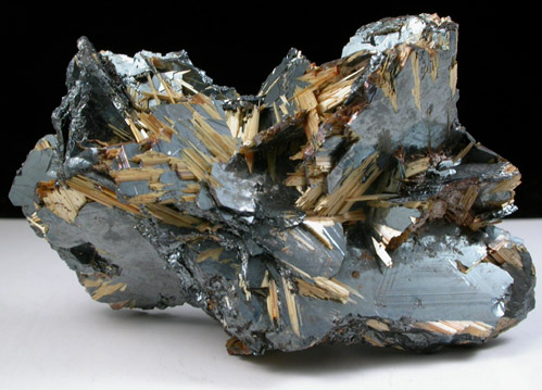 Rutile and Hematite from Ibitiara, Bahia, Brazil