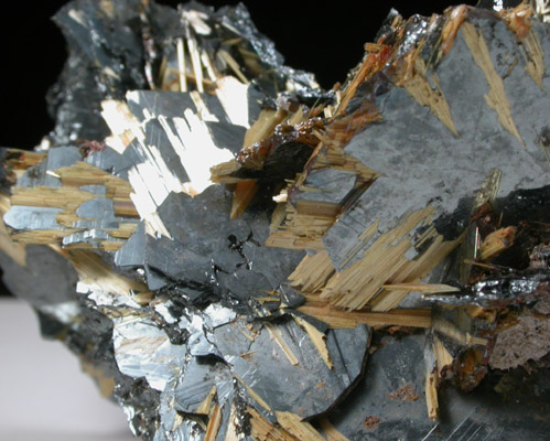 Rutile and Hematite from Ibitiara, Bahia, Brazil