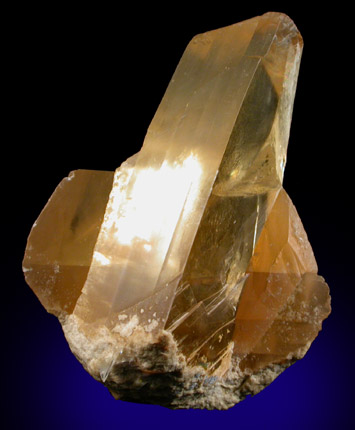 Gypsum var. Selenite Twins from Oxford, Oxfordshire, England