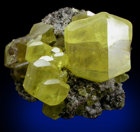 Sulfur from Perticara Mine, Pesaro-Urbino, Italy