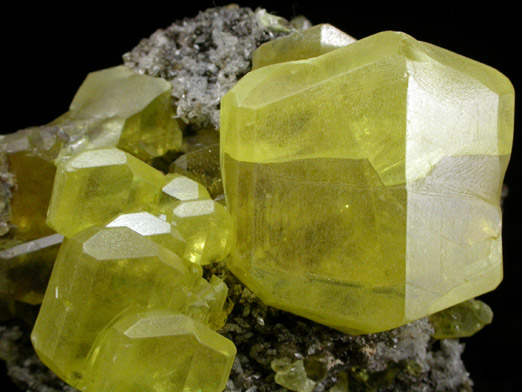 Sulfur from Perticara Mine, Pesaro-Urbino, Italy