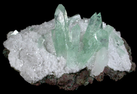 Apophyllite and Stilbite-Ca from Pune District, Maharashtra, India