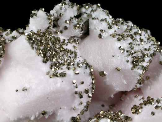 Calcite (Mn-rich) with Pyrite from Pachapaqui District, Bolognesi Province, Ancash Department, Peru