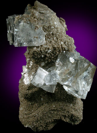 Fluorite from Walworth Quarry, Walworth, Wayne County, New York