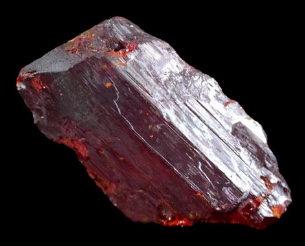 Realgar from Getchell Mine, Humboldt County, Nevada