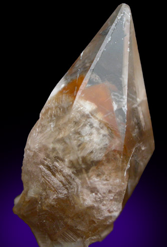 Calcite with phantom inclusion from California Hill, Brewster County, Texas