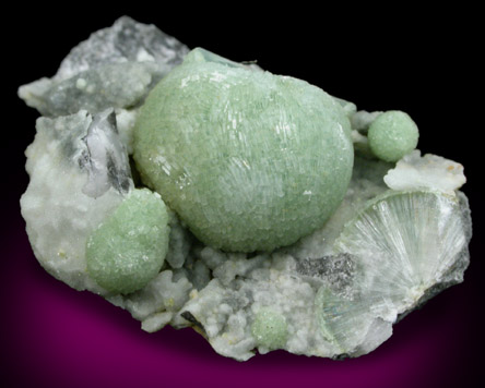 Wavellite from Mauldin Mountain, Montgomery County, Arkansas