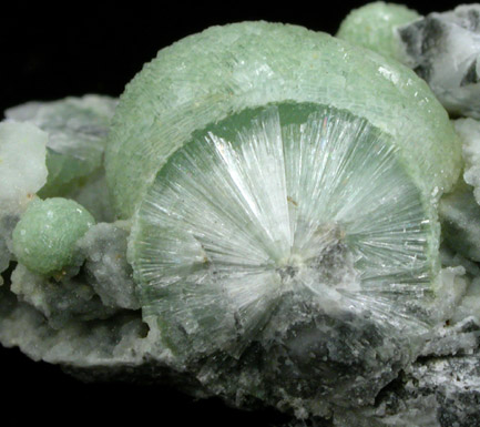 Wavellite from Mauldin Mountain, Montgomery County, Arkansas