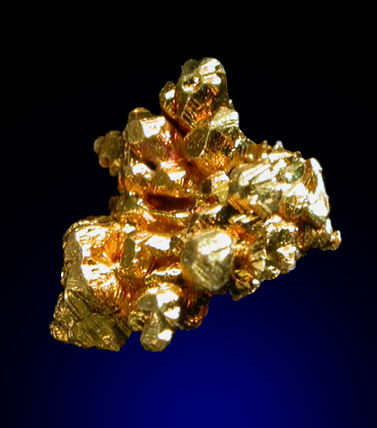 Gold from Diltz Mine, Bear Valley, Whitlock District, Mariposa County, California