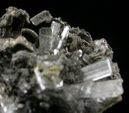 Silver and Barite from Molly Gibson Mine, Aspen, Pitkin County, Colorado