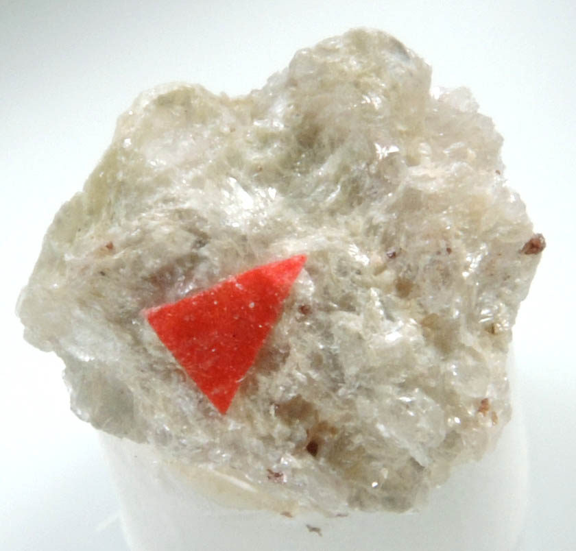 Hydroxylwagnerite (IMA 2004-009) on Pyrophyllite from Doria Maira Massif, Cuneo, Italy (Type Locality for Hydroxylwagnerite)