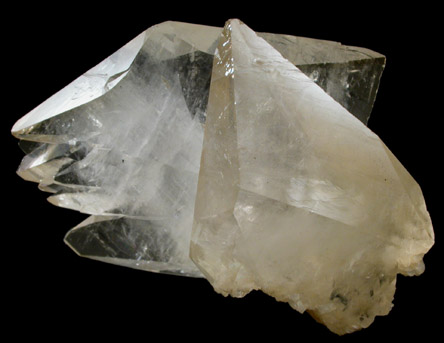 Calcite (twinned crystals) from Elmwood Mine, Carthage, Smith County, Tennessee