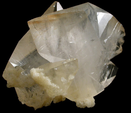 Calcite (twinned crystals) from Elmwood Mine, Carthage, Smith County, Tennessee