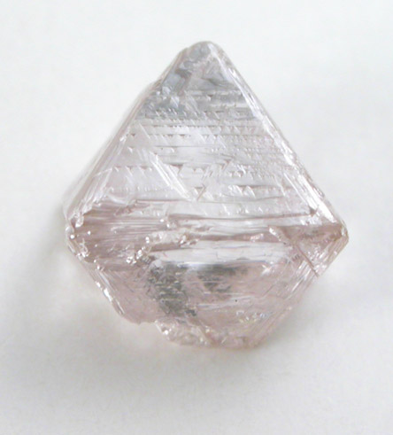 Diamond (0.65 carat pink octahedral crystal) from Argyle Mine, Kimberley, Western Australia, Australia