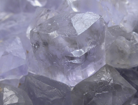 Fluorite (tetrahexahedral crystals) from Caravia-Berbes District, Asturias, Spain