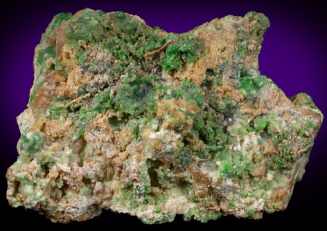 Conichalcite from (Tintic District), Juab County, Utah