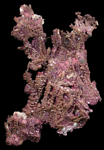 Copper with Cuprite from Ray Mine, Mineral Creek District, Pinal County, Arizona