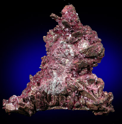 Copper with Cuprite from Ray Mine, Mineral Creek District, Pinal County, Arizona