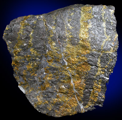 Chalcopyrite from East Wheal Rose, Newlyn East, Cornwall, England