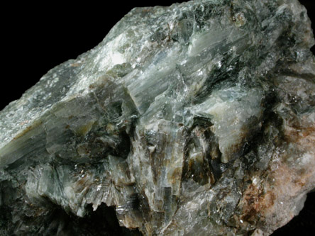 Kyanite in Quartz from Maolearn, Craigoshina, Glen Esk, Edzell, Angus, Scotland