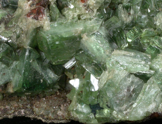 Ludlamite from Blackbird Mine, Lemhi County, Idaho
