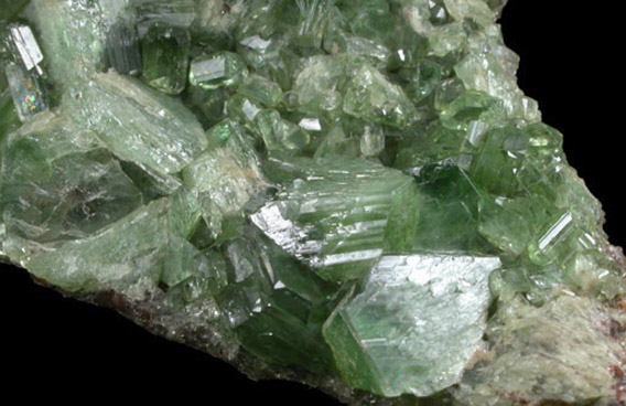 Ludlamite from Blackbird Mine, Lemhi County, Idaho