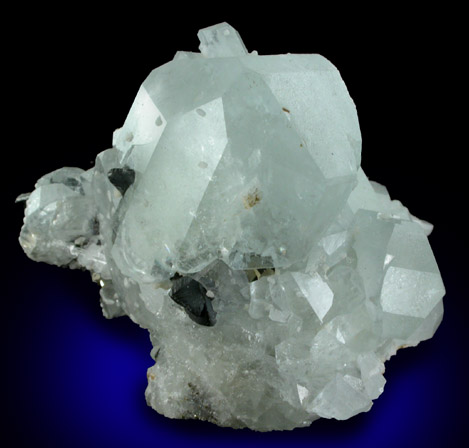 Datolite with Galena and Pyrite from Charcas District, San Luis Potosi, Mexico