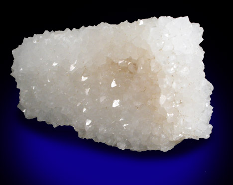 Quartz pseudomorph after Anhydrite from Rochester Claim, San Juan County, Colorado