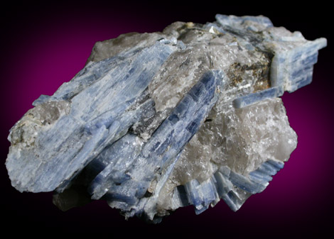 Kyanite in Quartz from Lemhi County, Idaho