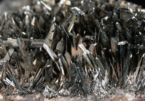 Pyrolusite from Caland Mine, Atikokan, Ontario, Canada