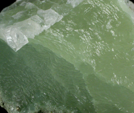 Prehnite from Millington Quarry, Bernards Township, Somerset County, New Jersey