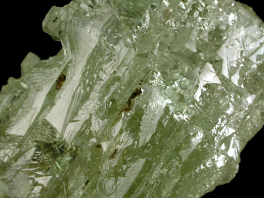 Beryl var. Aquamarine (etched) from Minas Gerais, Brazil