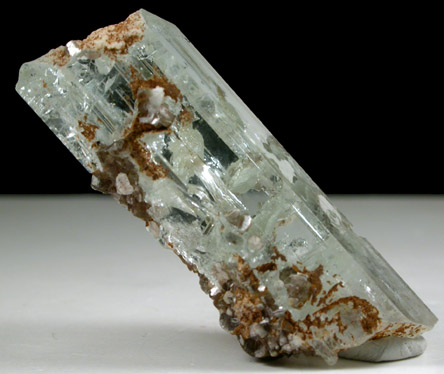 Beryl var. Aquamarine with Muscovite from Dusso, Gilgit-Baltistan, Pakistan