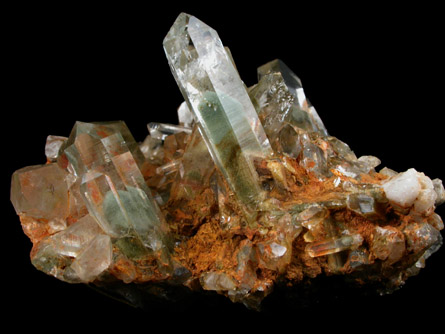 Quartz with Chlorite phantoms from near Paron, Saline County, Arkansas