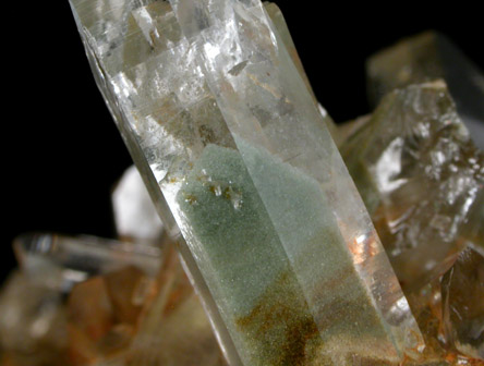 Quartz with Chlorite phantoms from near Paron, Saline County, Arkansas