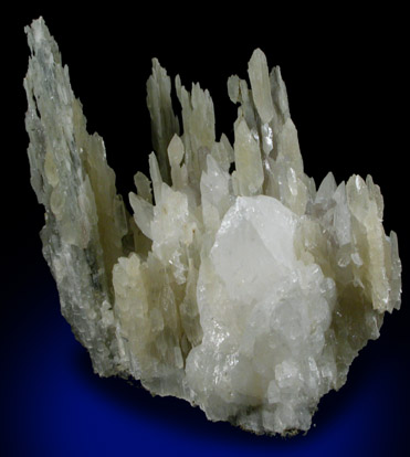 Calcite on Ulexite with Colemanite from Boron Open Pit Mine, Extension 18, Boron District, Kern County, California